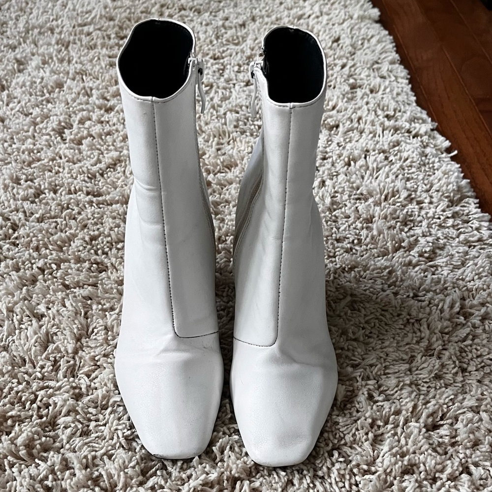 white boots